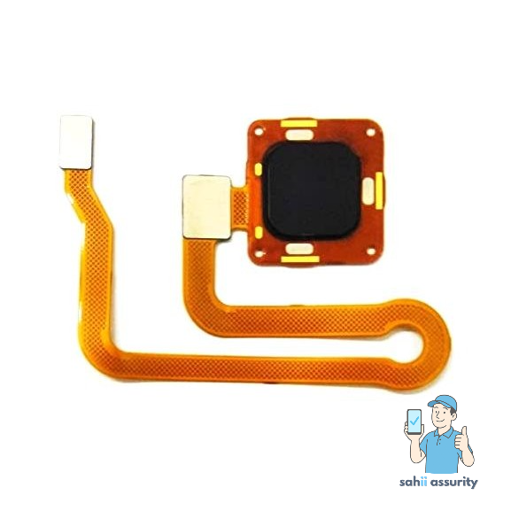 Fingerprint Sensor with Flex Cable for Vivo Y81 Black